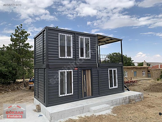 İki Katlı Prefabrik Ev